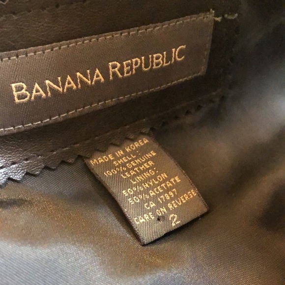 Banana Republic Leather Vest - Picture 8 of 17